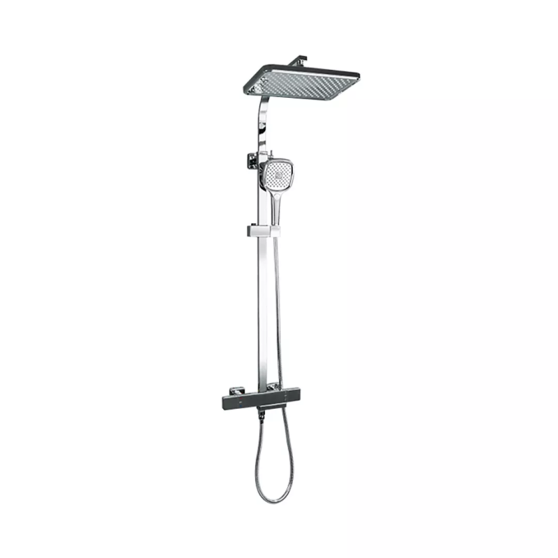 GAPPO Душова система з термостатом G2491-50, вилив - перемикач на лійку 3 режими