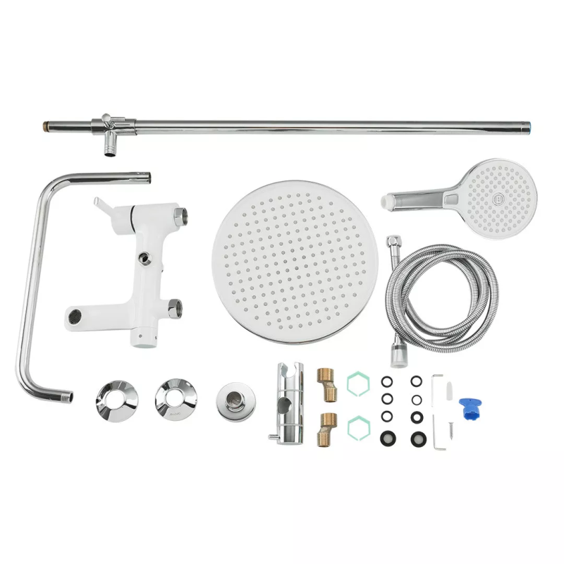 GAPPO Душова система G2403-8, білий/хром