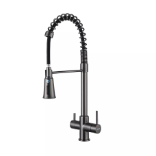 GAPPO Змішувач для кухні з підключенням фільтра питної води G4398-69, гнучкий вилив