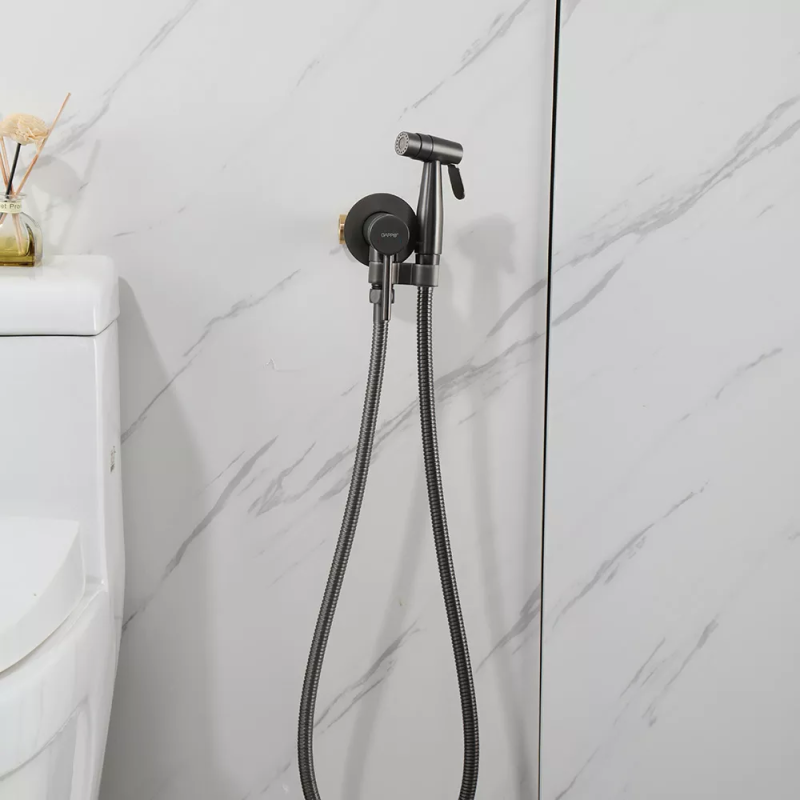 GAPPO Гігієнічний душ з вбудованим монтажем G7206-9, латунь, збройова сталь