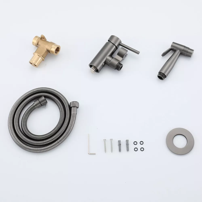 GAPPO Гігієнічний душ з вбудованим монтажем G7206-9, латунь, збройова сталь