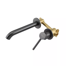 GAPPO Вбудований змішувач для умивальника G1206-9, збройова сталь