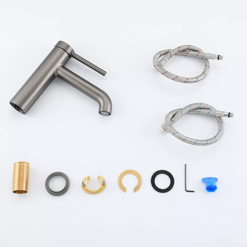 GAPPO Змішувач для раковини G1006-9, збройова сталь