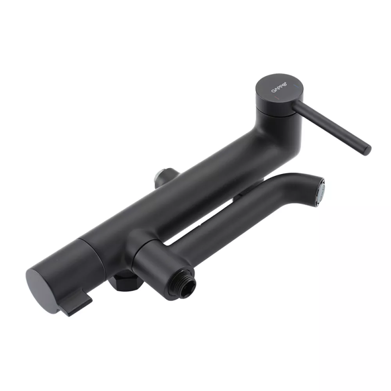 GAPPO Душова система G2406-6 вилив - перемикач на лійку, 3-функції, латунь, чорний