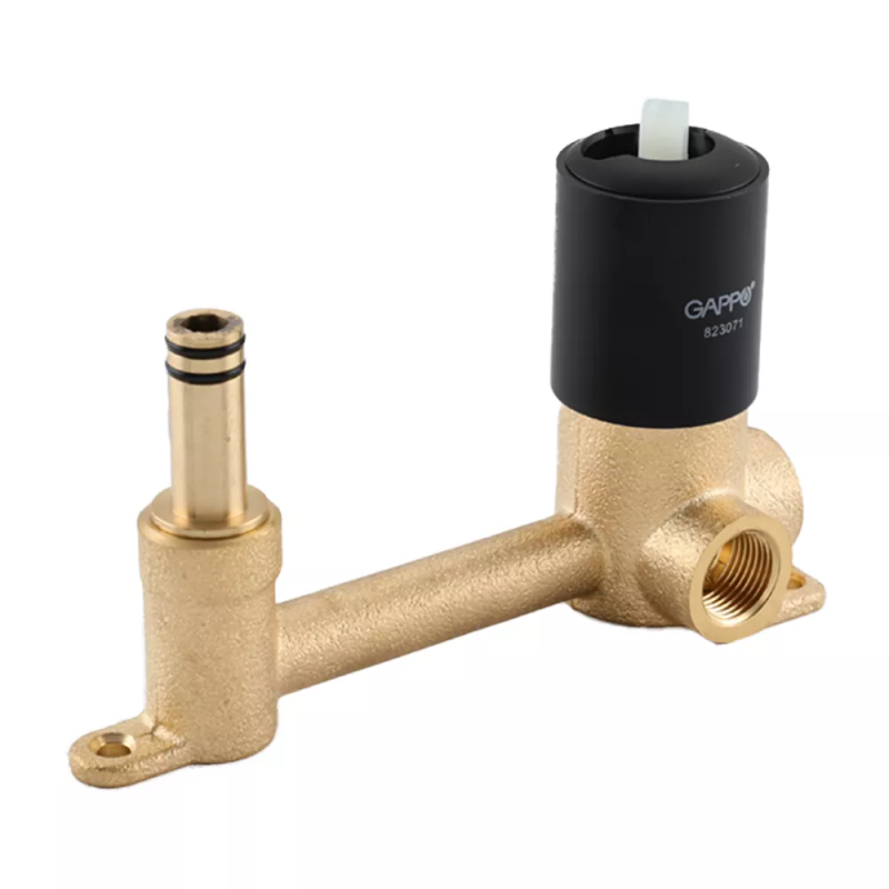 GAPPO Змішувач для умивальника G1206-6, чорний