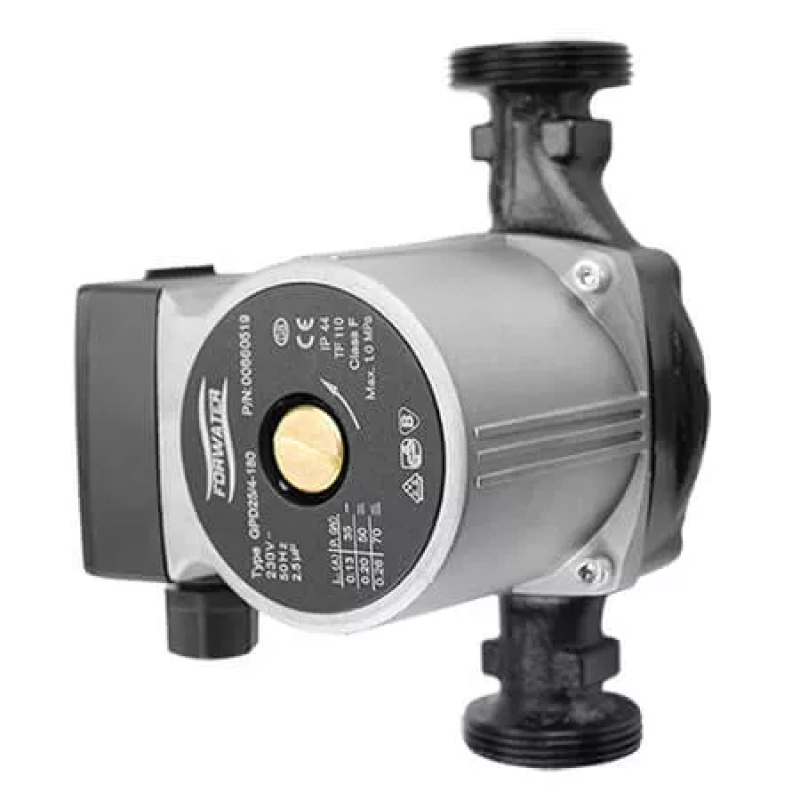 FORWATER GPD 25/4 - 180 насос циркуляц.(МЕДЬ) (с гайками) {8/1} (GPD 25/4 - 180)