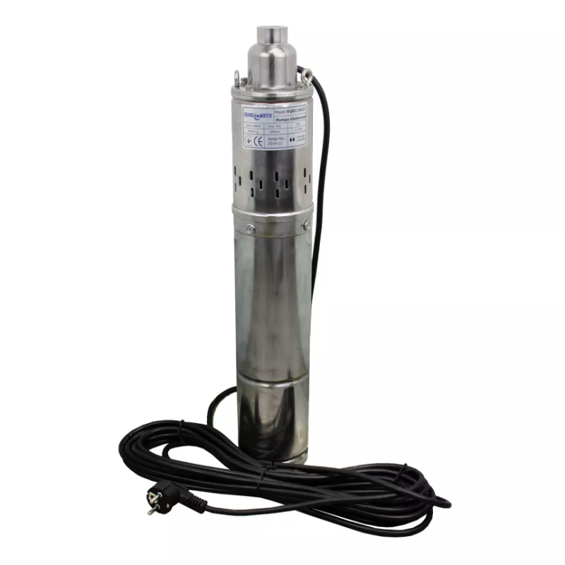 GRANDWATER 4S QGD 1.2-50-0.37 S (Ø96) погруж.шнек (каб. 9м) 0,37 кВт, Н = 80 (50м), Q = 1,2 м3 /час (4S QGD 1.2-50-0.37 W)