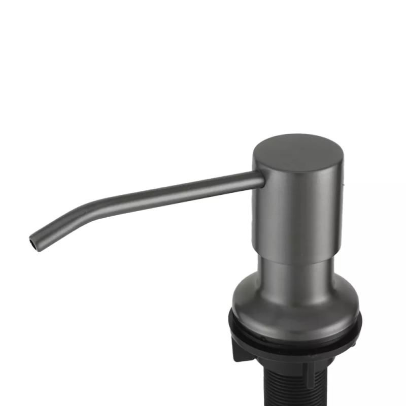 Frap Дозатор рідкого мила F408-9 вбудований, нерж./пластик, 300мл