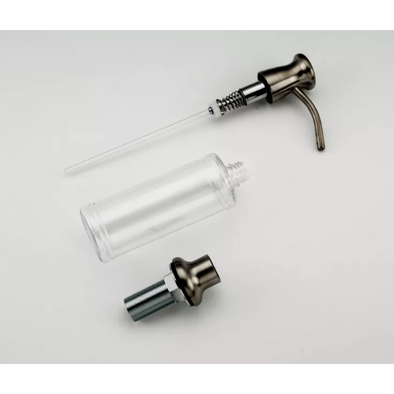 GAPPO Дозатор для миючого засобу G403-5, що вбудовується в мийку, латунь/пластик, сатин 300 мл