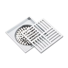 GAPPO Вертикальний трап G81051, латунь, 100х100 мм, хром