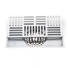 GAPPO Трап для душу G82050, латунь, 100х200 мм, хром