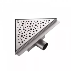 GAPPO Кутовий трап для душу G82020-1, нержавіюча сталь, 200x200 мм