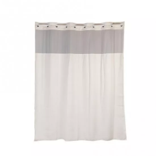 GAPPO Шторка - фіранка для ванної G8652, терілен-поліестер, 18х200 см, пісочний
