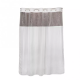 GAPPO Шторка - фіранка для ванної G8654, терілен-поліестер, 18х200 см, білий