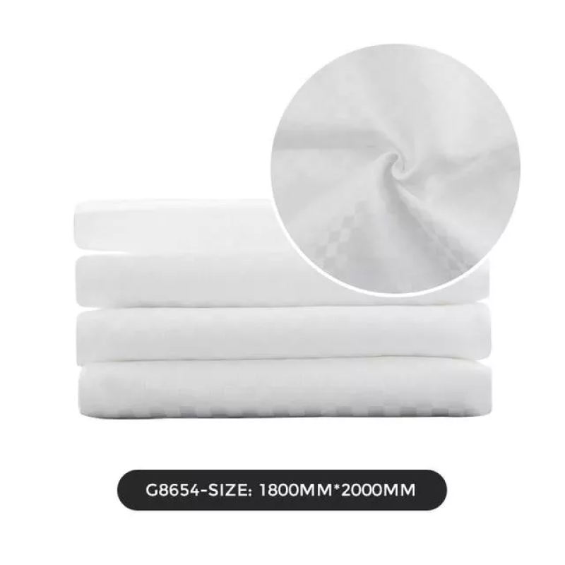 GAPPO Шторка - фіранка для ванної G8654, терілен-поліестер, 18х200 см, білий