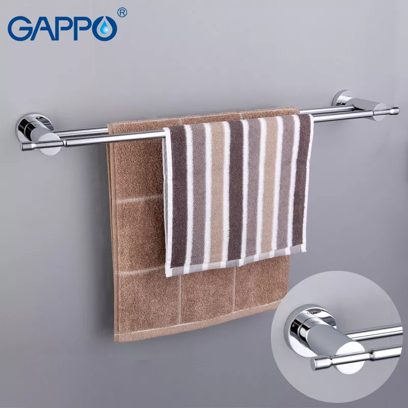 GAPPO Тримач для рушників G1809, 655 мм, хром