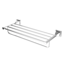 GAPPO Полиця з рушникотримачем G1924, хром