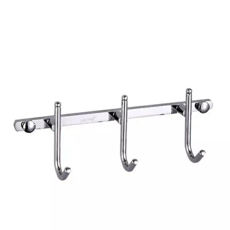 GAPPO Вішалка G201-3 на 3 гачки 200 мм, хром