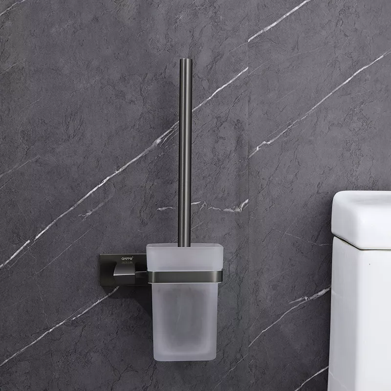 GAPPO Йорж для унітазу настінний G0710-9, збройова сталь