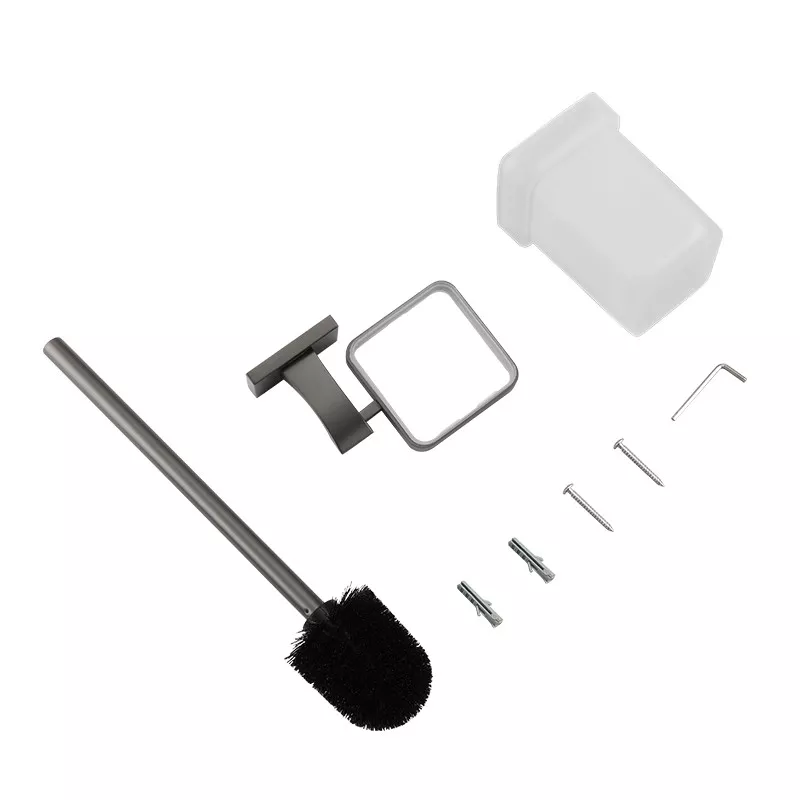 GAPPO Йорж для унітазу настінний G0710-9, збройова сталь