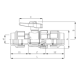 ITAL Компресійний ПЕ кульовий кран 63 мм