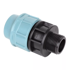 ITAL Муфта ПЕ із зовнішньою різьбою 25 мм х 1"