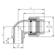 ITAL Коліно 90° із зовнішньою різьбою ПЭ 40 мм х 1 1/4"