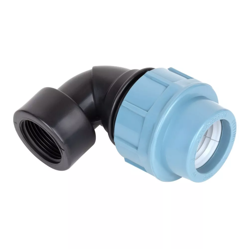 ITAL Коліно 90° ПЕ з внутрішньою різьбою 25 мм х 3/4"