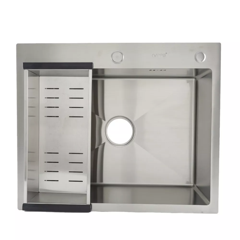 GAPPO Кухонна мийка GS6050 накладна 600x500 мм, нержавіюча сталь