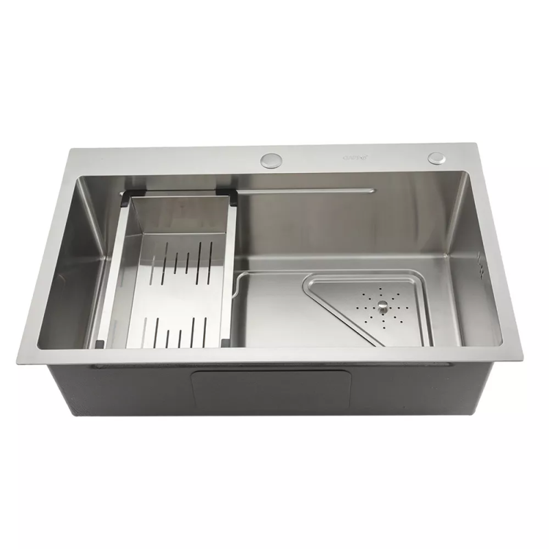 GAPPO Кухонна мийка GS7246 накладна 720x460 мм, нержавіюча сталь