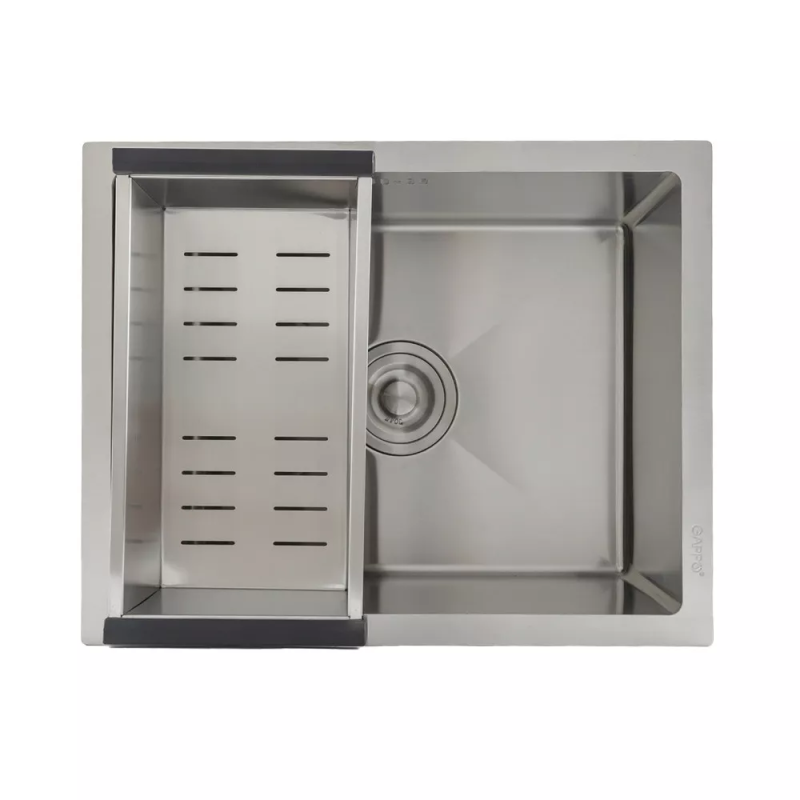 GAPPO Кухонна мийка GS5040 інтегрована 500x400 мм, нержавіюча сталь