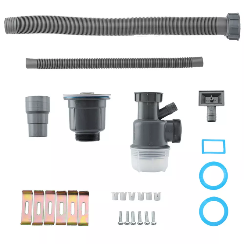 GAPPO Кухонна мийка GS5040 інтегрована 500x400 мм, нержавіюча сталь