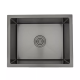 GAPPO Кухонна мийка GS5040-6 інтегрована 500x400 мм, нержавіюча сталь, поверхня PVD