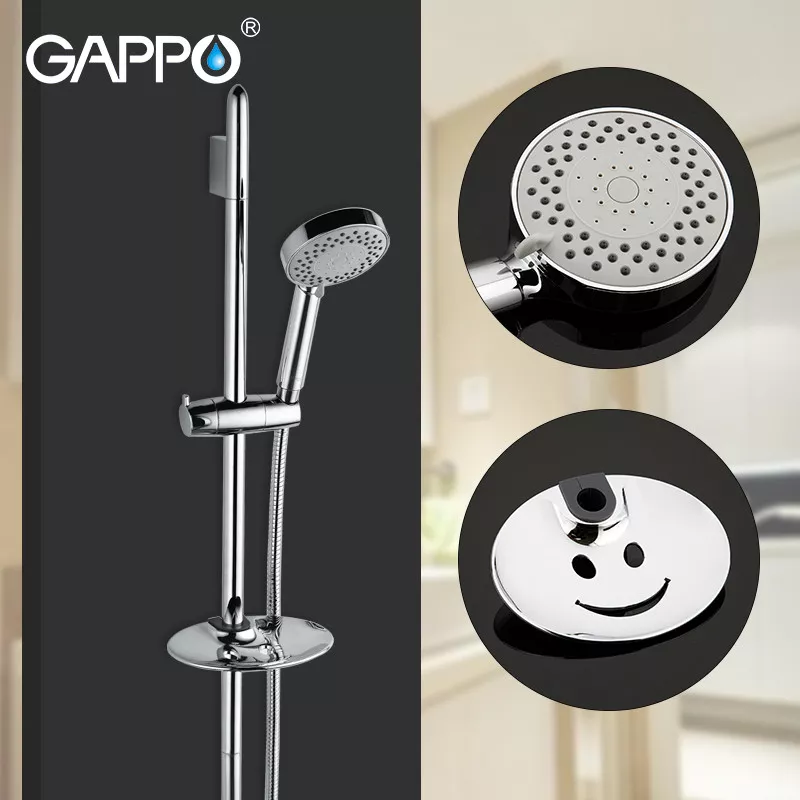 GAPPO Душовий гарнітур G8008, хром