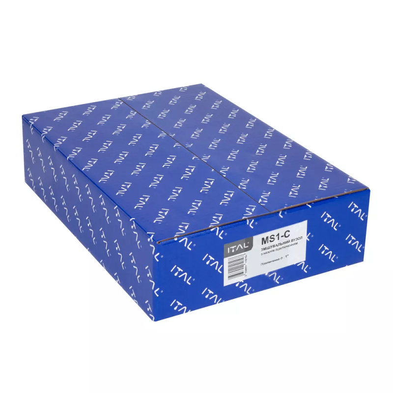 Насосно-змішувальний вузол для теплої підлоги ITAL MS1-C 1" x 1", нижне підключення