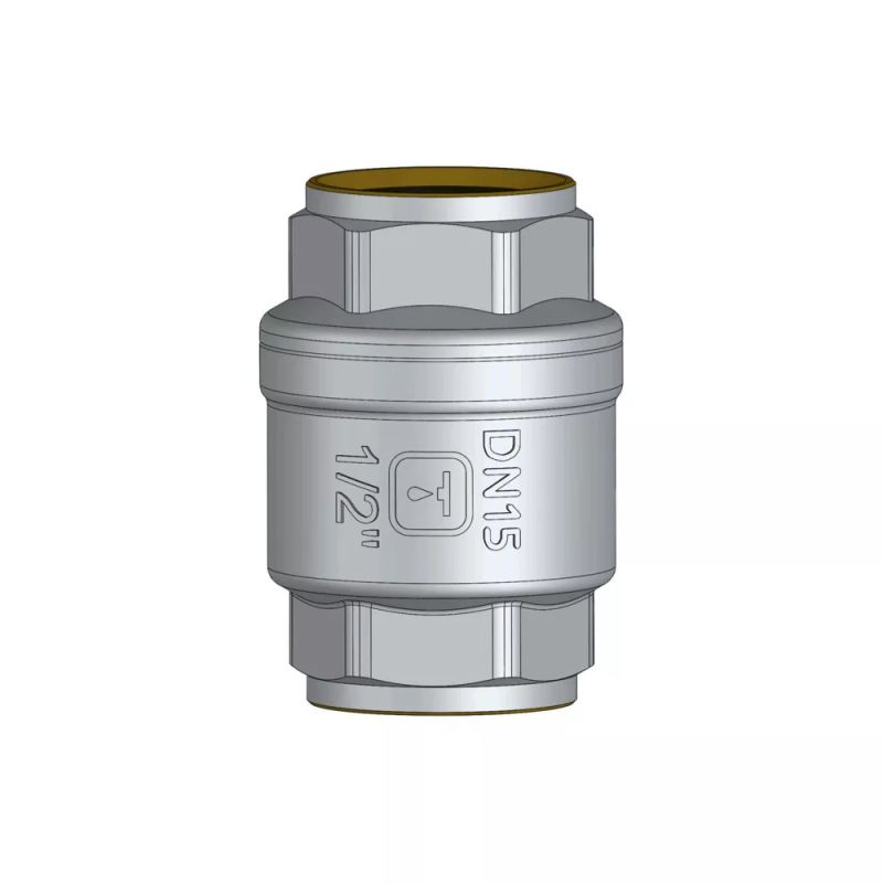 ITAL Зворотний клапан 1" пружинний, нікель.