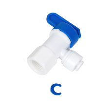 ITAL Кран для бака 1/4"Q x1/4"РВ (ST001A)