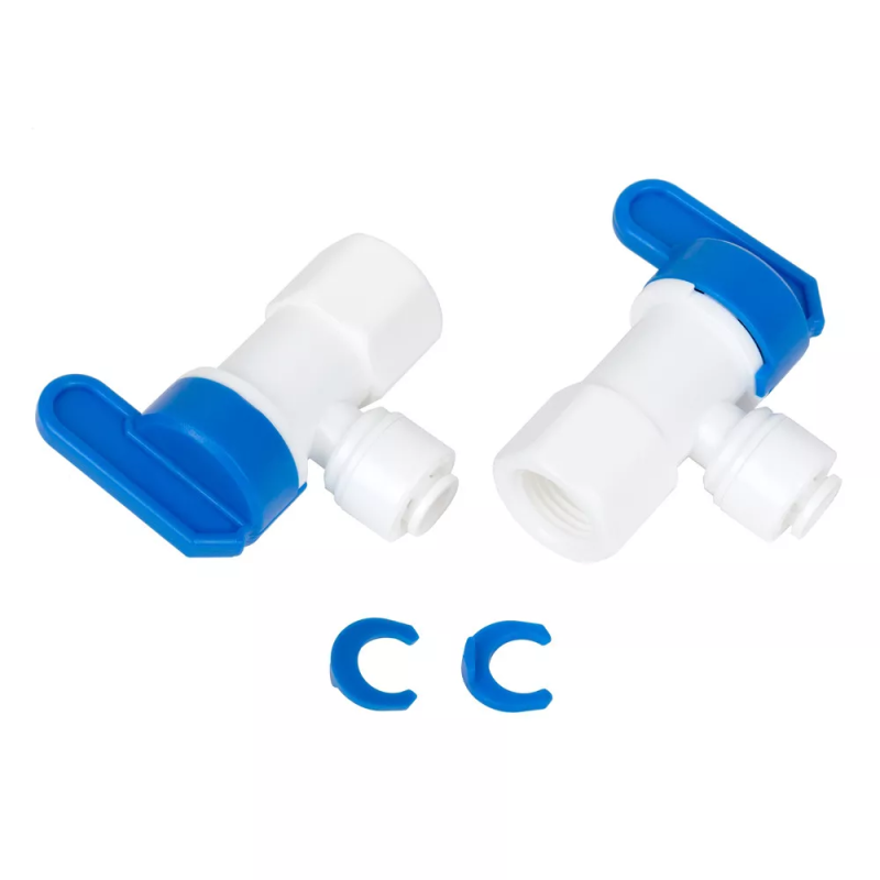 ITAL Кран для бака 1/4"Q x1/4"РВ (ST001A)