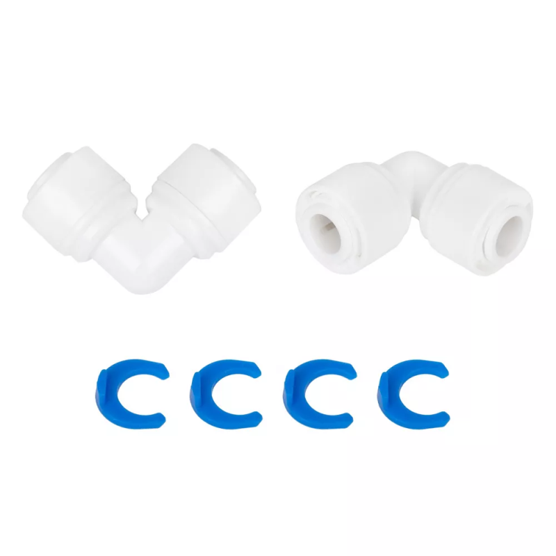 ITAL Кутовий фітинг 1/4"Q x 1/4"Q (ST009A)