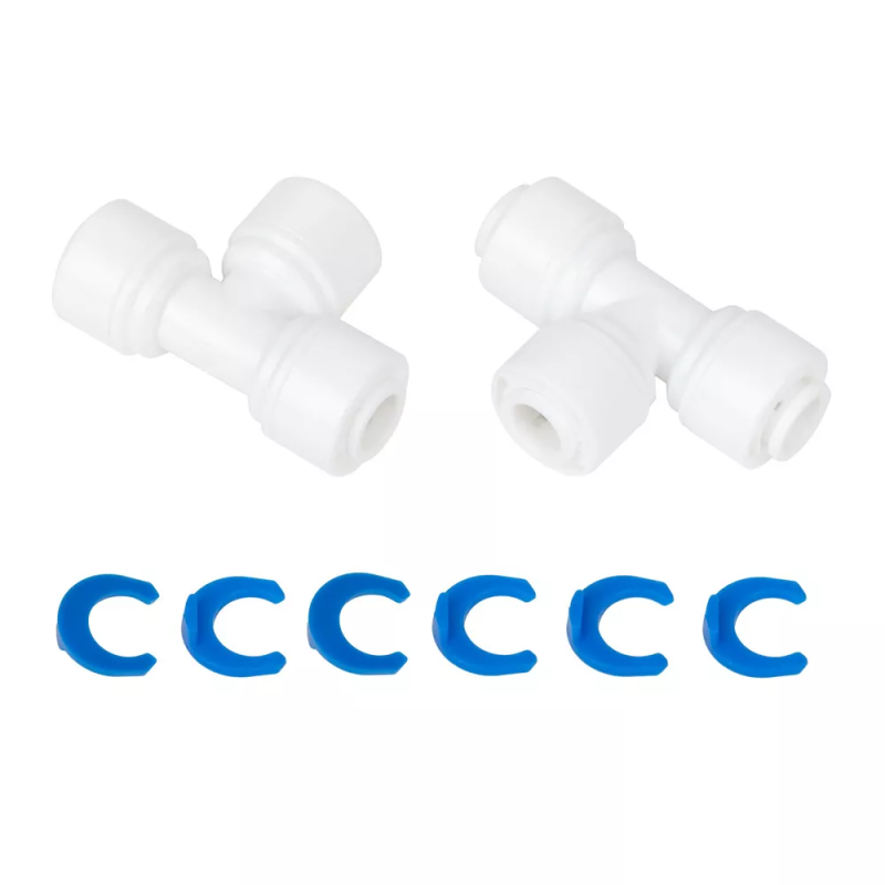 ITAL Фітинг трійник 1/4"Q x 1/4"Q x 1/4"Q (ST003A)