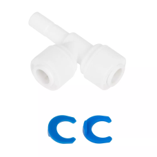 ITAL Фітинг трійник 1/4"G x 1/4"Q x 1/4"Q (ST023A)