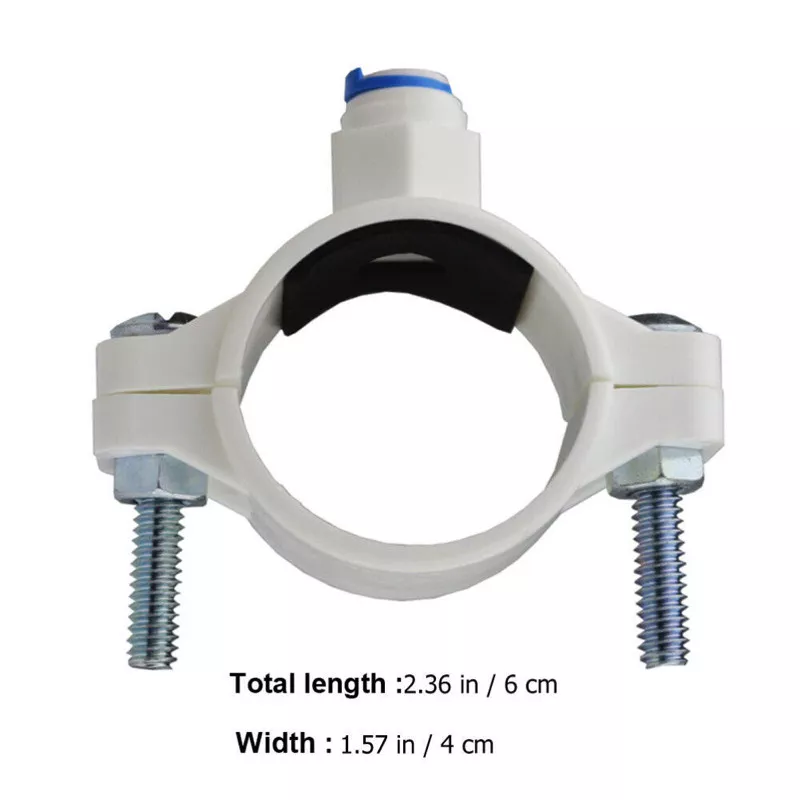 ITAL Хомут для зливу стічних вод 1/4"Q (ST037-A)