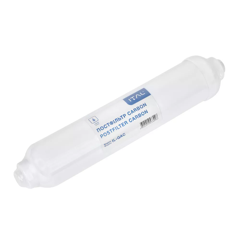 ITAL Вугільний постфільтр IL-GAC 2 "х10" для фільтрів зворотного осмосу