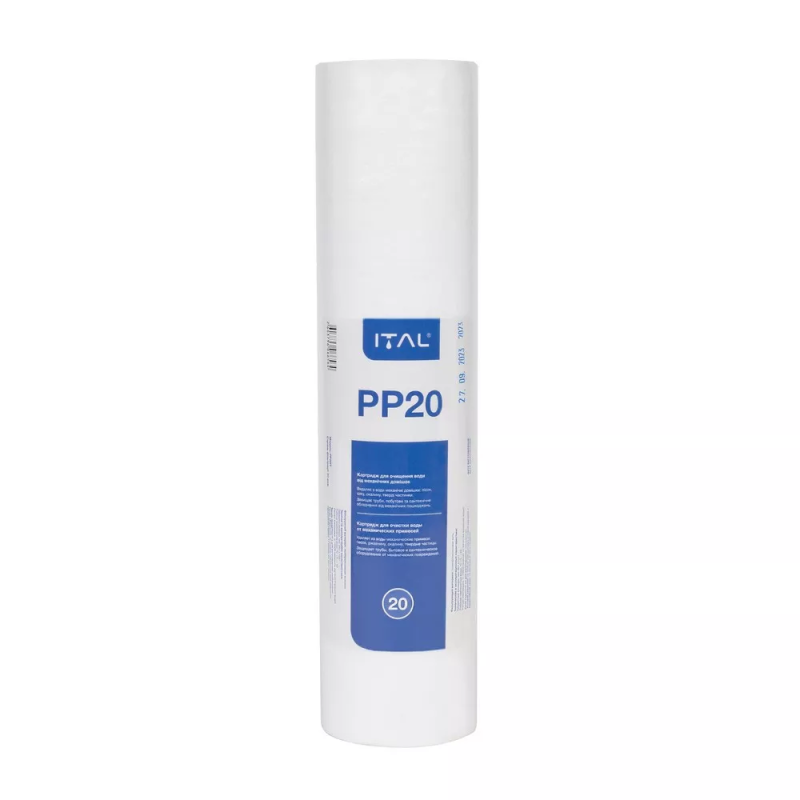 ITAL Картридж із спіненого поліпропілену PP 2,5"x10", 20 мкм (PP20IT)