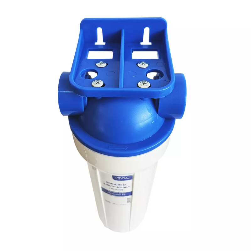 ITAL Колба для магістрального фільтра 2,5"x10" - 1/2" з посиленим з'єднанням (30 бар)