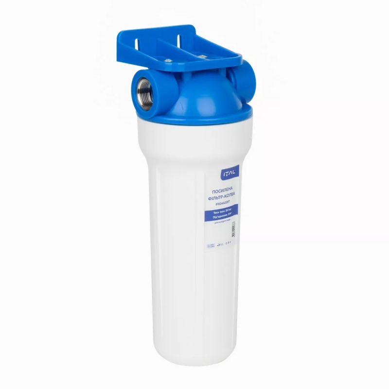 ITAL Колба для магістрального фільтра 2,5"x10" - 3/4" з підсиленим з'єднанням (30 бар)