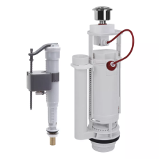 GAPPO Комплект механізму бачка унітазу G1890.04 підкл. 1/2", підвід нижній, бічний, 2-х режимний