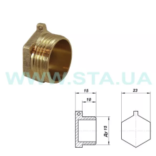 STA Заглушка 1/2" З {1000/20} (Ц2935)