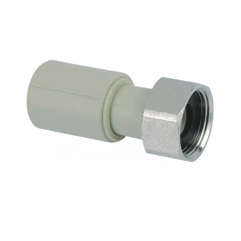 ITAL Муфта PP-r з накидною гайкою 32 мм х 1 1/4" із пластиковою вставкою