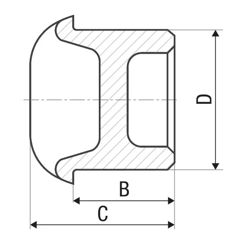 ITAL Пробка PP-r 20 зовнішня